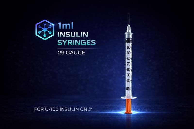 Insulin Syringes 29 Guage single Supplies Australia