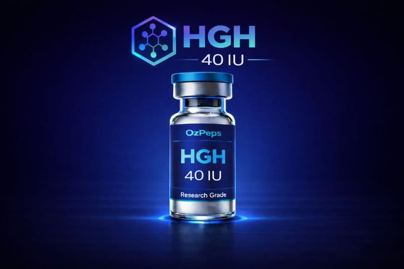 HGH 40iu Single Vial Peptides Australia